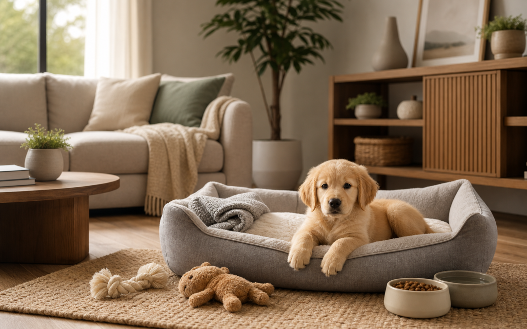 Cómo preparar tu hogar para un cachorro
